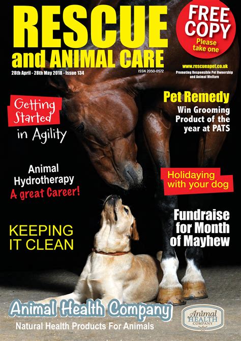 Racm Rescue And Animal Care Magazine April Edition Page 1 Created