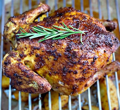 Crispy Roasted Whole Chicken In The Oven Delice Recipes