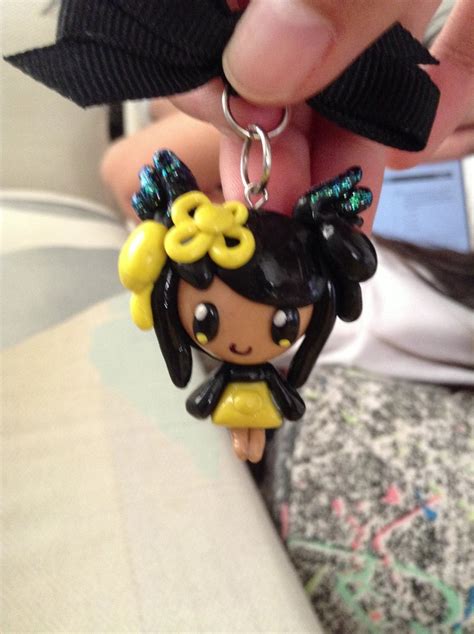 Kawaii Polymer Clay Style Charm Modeled After My Oc Original Character