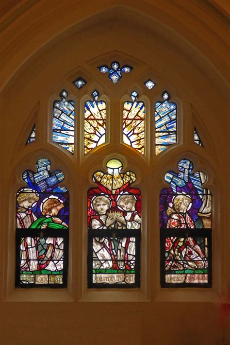 War Memorial Window St John The Baptist Cardiff By Christopher Whall 1849 1924