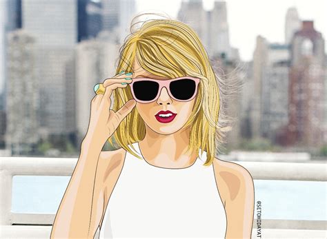 Taylor Swift On Vector On Behance