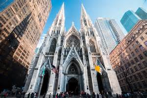 Die St Patricks Cathedral In New York City Usa