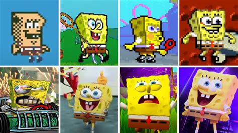 Evolution Of Spongebob Games 2000 2021 Youtube