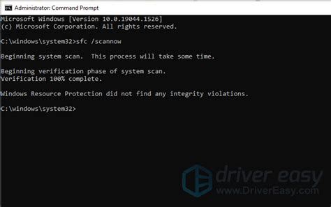 How To Fix Corrupted System Files On Windows 10 11 Driver Easy