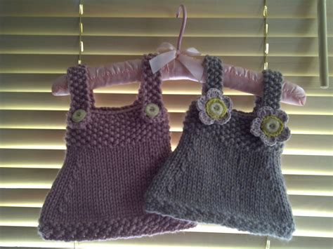30 Free Knit Baby Dresses Youll Love Knitting