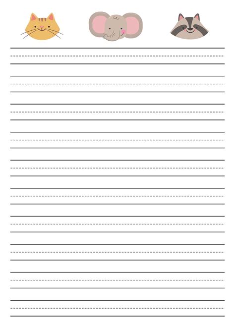 Over 1,500 ela worksheet lesson activities. 6 Best Free Printable Lined Writing Paper Template - printablee.com