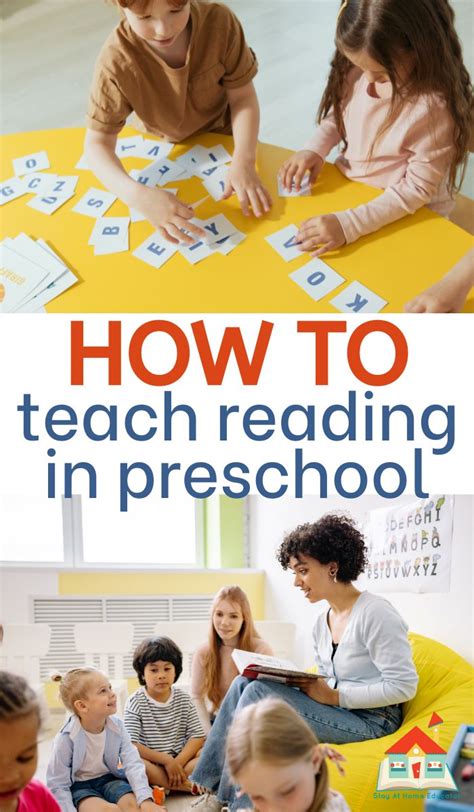 5 Tips For Teaching Reading To Preschoolers From A Veteran Teacher