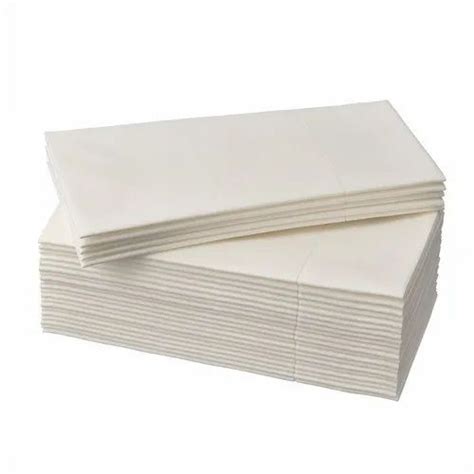 White M Fold Tissue Paper Napkin Size 23x21 Cm 150 Piece At Rs 35