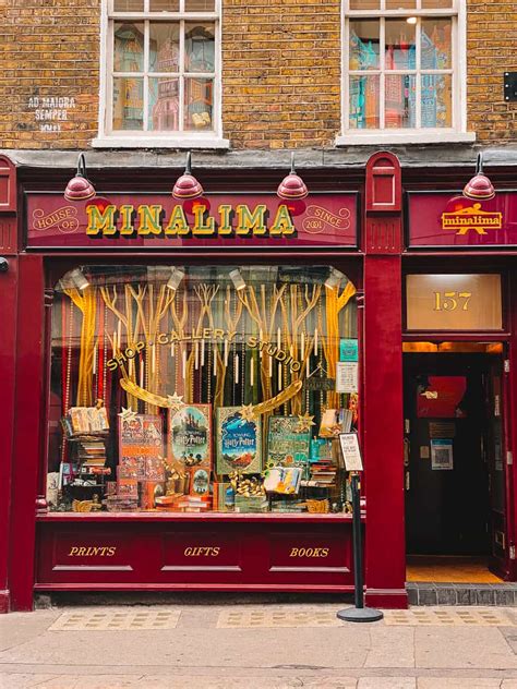 The House Of Minalima Harry Potter Shop In London Magical Reasons