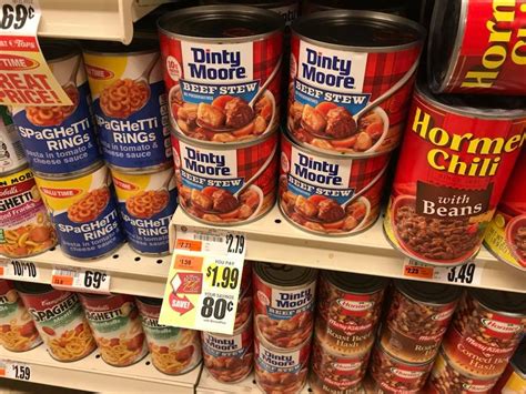 When i was eating it, i thought that it would be good with potatoes. Dinty Moore Beef Stew Only $0.99 a can at Tops! - My Momma ...