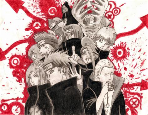 Dawn or daybreak) was a group of shinobi that existed outside the usual system of hidden villages. Daka Dibuja: Akatsuki