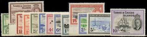Turks Caicos Is Sg Mint Unmounted Set Of To S