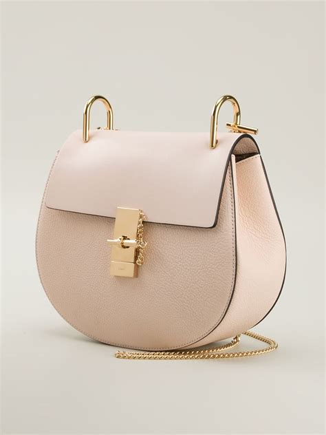 Chloé Drew Shoulder Bag In Pink And Purple Pink Lyst