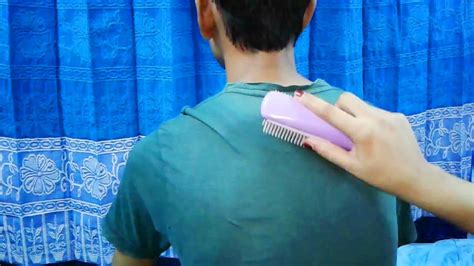 Body Brush Back Scratch Asmr Massage Episode 42 Mj Massage Youtube