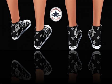 The Sims Resource Converse Jeansandstars By Pinkzombiecupcake Sims 4