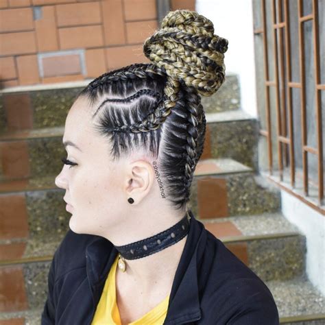 trendy braided hairstyles in 2019 for millenial ladies goddessbraids braidedhairstyles b
