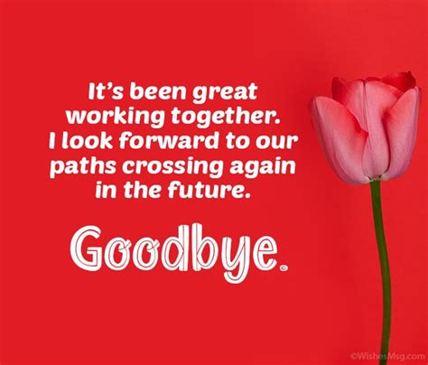 Best Short Goodbye Message Leaving Company Technewssources Com