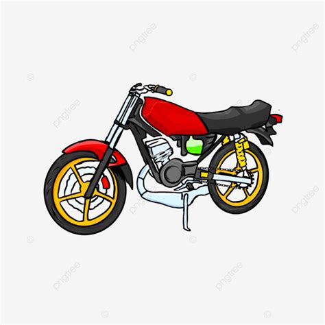 Rx King Vector Illustration Rx King Yamaha Rx King King PNG And Vector With Transparent