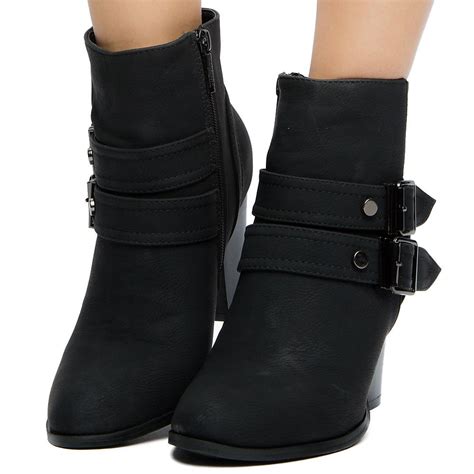 Womens Malena 12 Ankle Boots Black