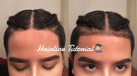 Baby hair can get frizzy in the front, so when you blow dry, use a comb to smooth them down. HOW TO HAIRLINE/BABY HAIRS TUTORIAL - YouTube