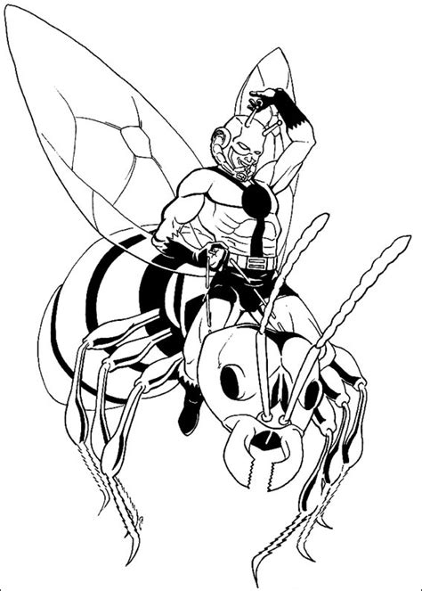 ant man coloring pages  coloring pages  kids