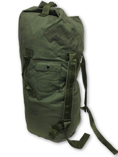 New Usa Made Army Military Duffle Bag Sea Bag Od Green Top Load