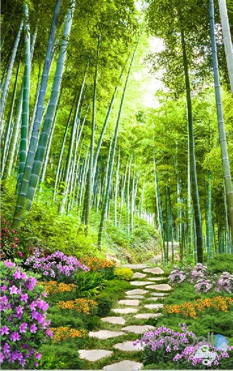 Konsep Terpopuler 45 Bamboo Forest Wall Mural