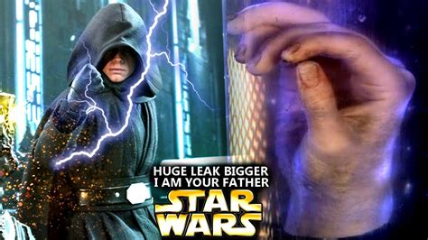 star wars leak bigger than i am your father plan and prequel trilogy retcon star wars explained