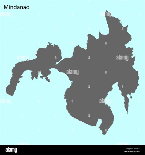 Mindanao Map Hi Res Stock Photography And Images Alamy