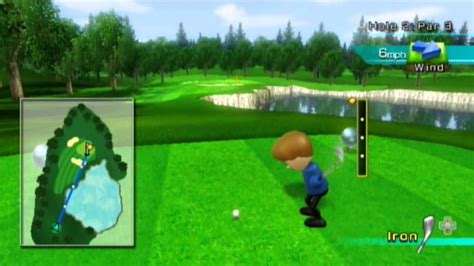 9 Hole Game Wii Sports Golf Holes 1 And 2 Youtube