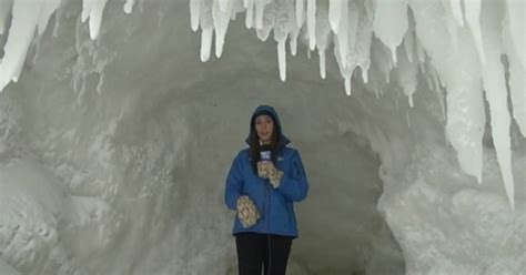 Lake Michigans Ice Caves Return