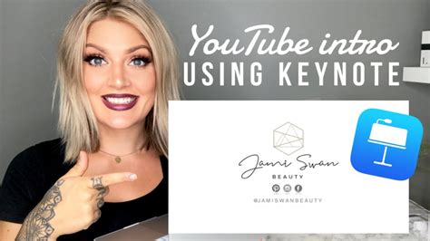 How To Make An Easy Youtube Intro Using Keynote For Free Youtube