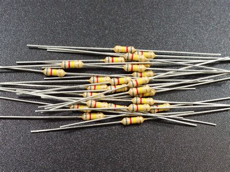 Resistor 820k Ohm 5 14w 25 Pack Protosupplies