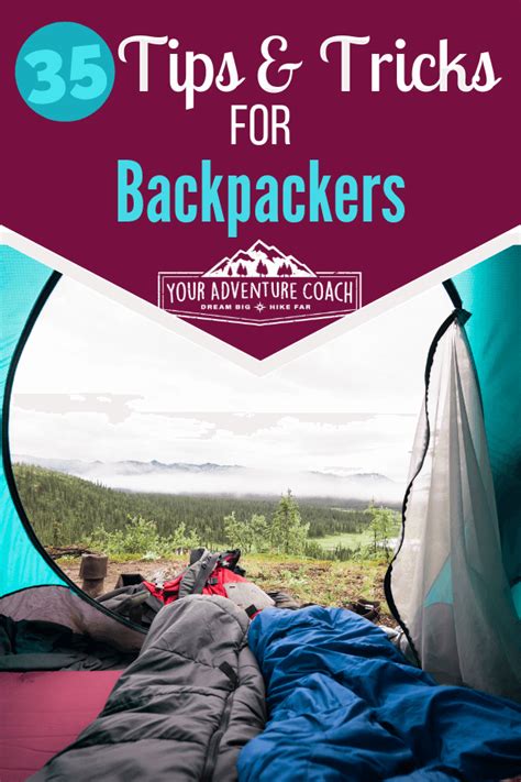 35 backpacking tips and tricks your adventure coach