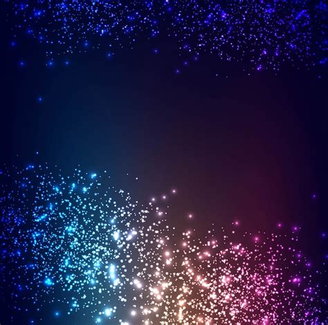 Premium Vector Modern Colorful Glitters Background Vector