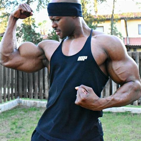 Pin By Phil Villanueva On Ginormous Biceps Tank Man Black Power
