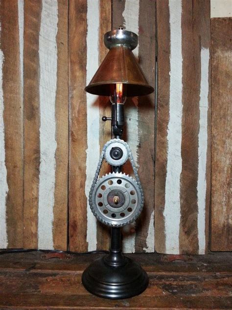 One Of A Kind Upcycled Repurposed Timing Chain Gear Steampunk Art Metal