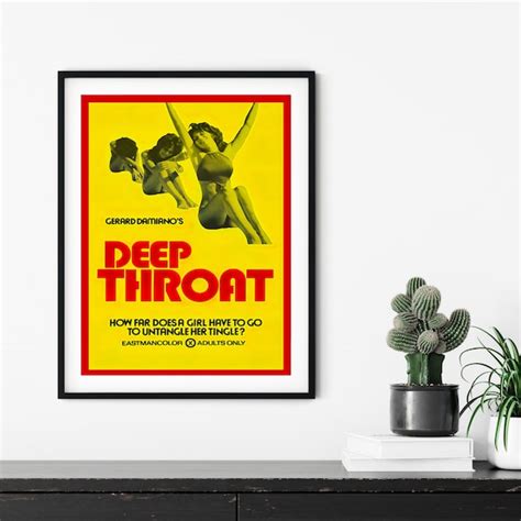 Vintage Deep Throat Poster Etsy Australia