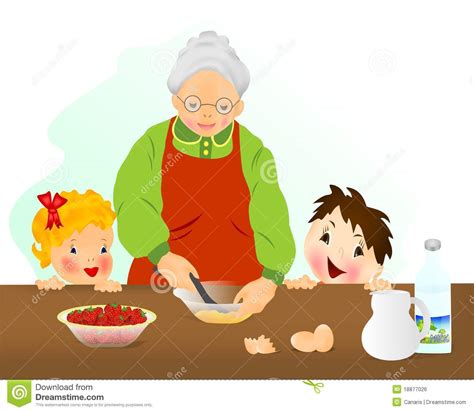 Cute Grandma Cooking Clipart 20 Free Cliparts Download Images On