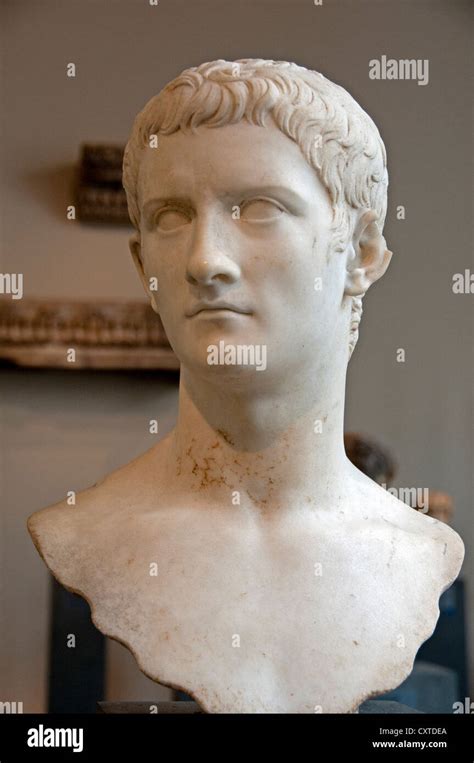 Marble Portrait Bust Of The Emperor Gaius Known As Caligula Ad 3741
