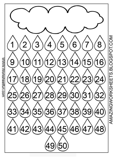 7 Best Counting Worksheets Images On Pinterest Number Recognition