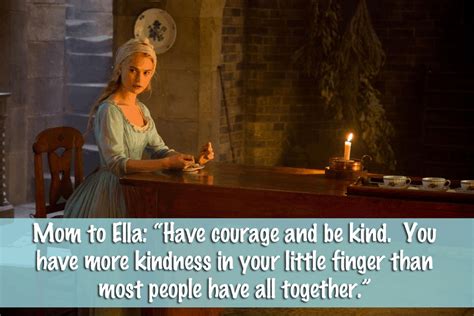 #cinderella #cinderella 2015 #cinderella quote #kindness #goodness #magic #i like this. Cinderella Movie Quotes and Review - List of quotes!