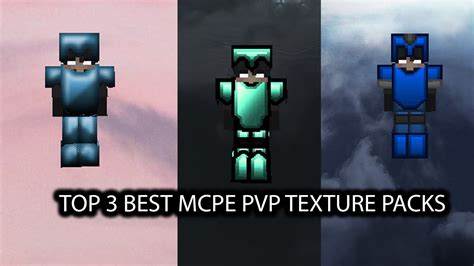 Top 3 Mcpe Pvp Texture Packs Youtube