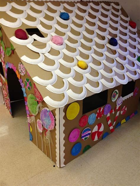 Mrs Goffs Pre K Tales Our Life Size Gingerbread House Gingerbread