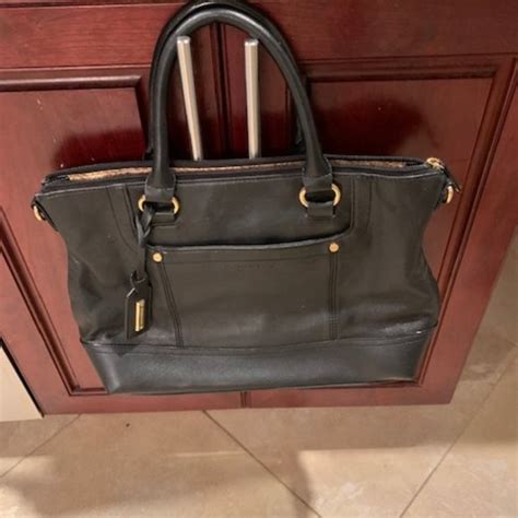 Tignanello Bags Tignanello Genuine Leather Handbag Black X Poshmark