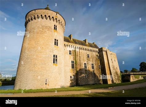Medieval Castle Château De Suscinio Morbihan Brittany France Europe