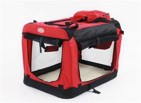 Easipet Fabric Carrier Extra Large 81 X 58 X 58 Cm Red Cat Cages