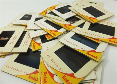 30 Kodak Slide Mounts 35mm Negative Photo Slides 1960s Whatcom County