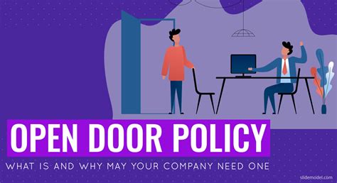 What Is An Open Door Policy And Why Your Company May Need One Slidemodel