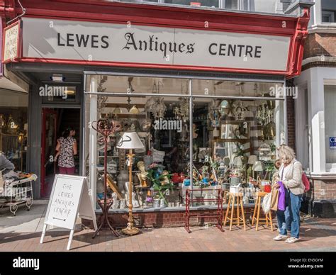 An Antique Shop In Cliffe High Street And Foundry Lane In Lewes East